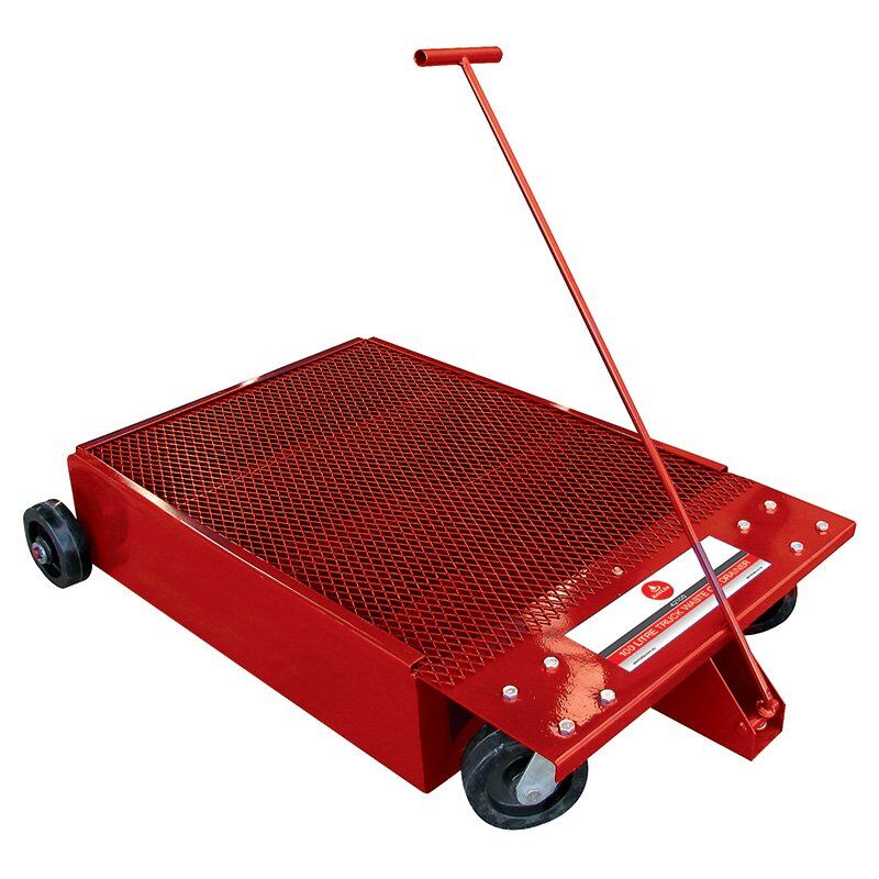 Alemlube 100L Low Level Vehicle Mobile Waste Oil Drainer 42100 - AIMS Industrial Supplies