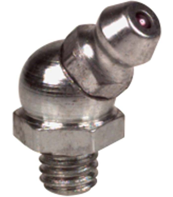 Alemlube 1/4" 45° Grease Nipple LA511