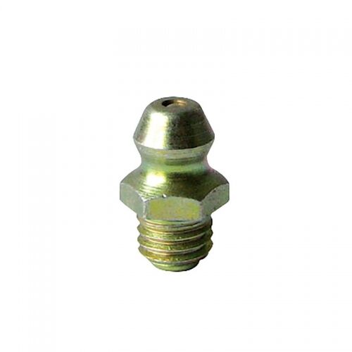 Alemlube 1/4" BSF Straight Grease Nipple- Mild Steel - AIMS Industrial Supplies