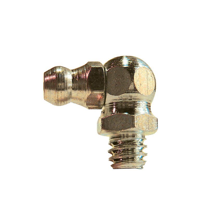 Alemlube 1/4" BSW 90° Grease Nipple LA11