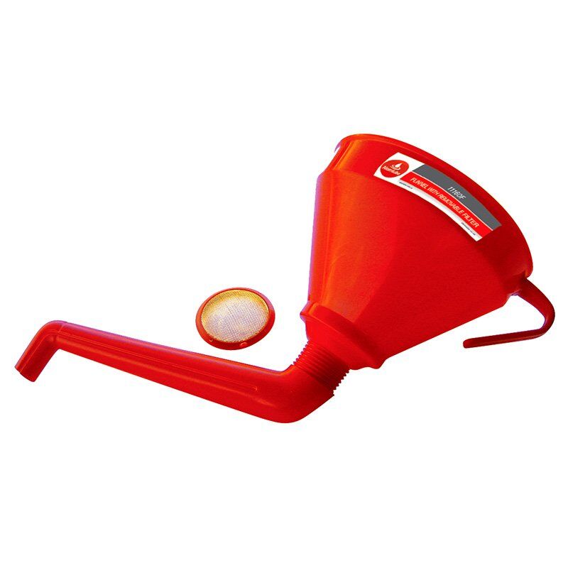 Alemlube 160mm Standard with Curved Spout Funnel 11160F - AIMS Industrial Supplies