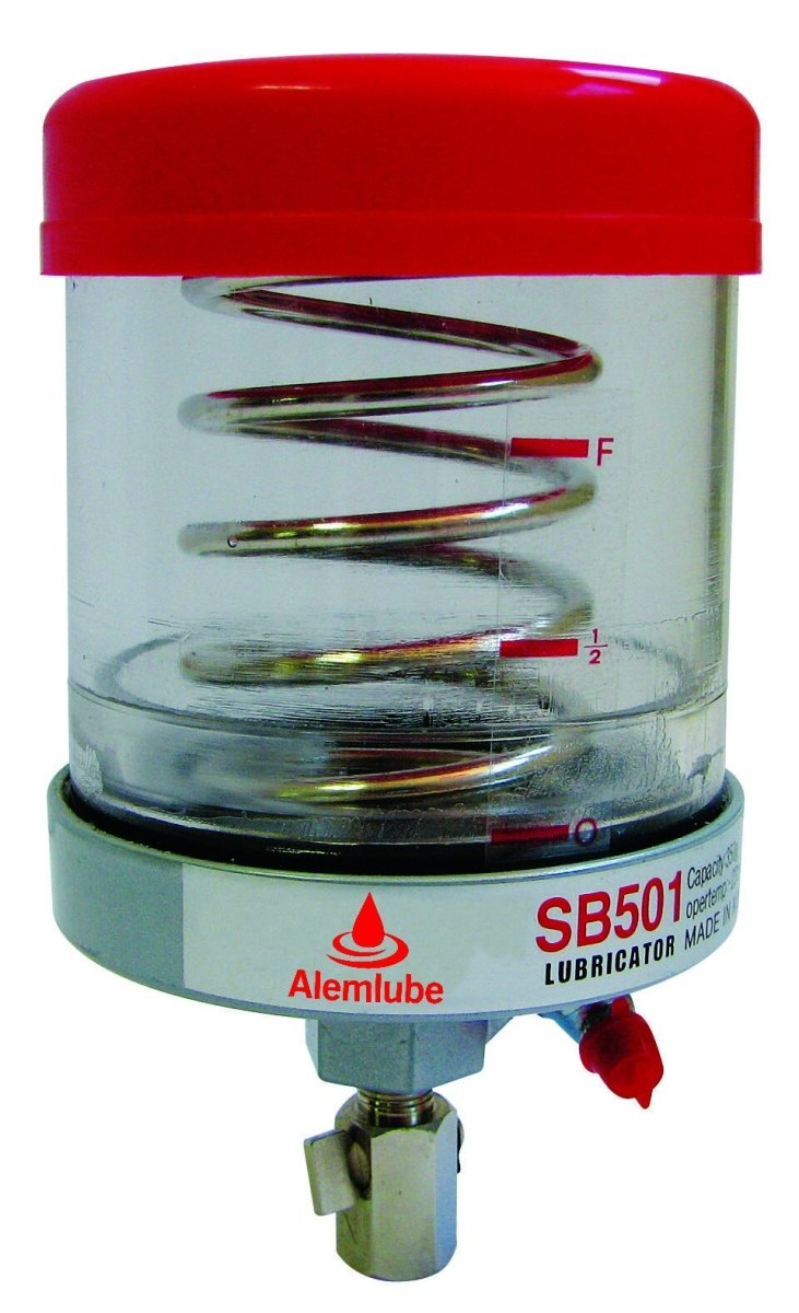 Alemlube 1/8" BSP, Capacity Grease Lubricator - AIMS Industrial Supplies