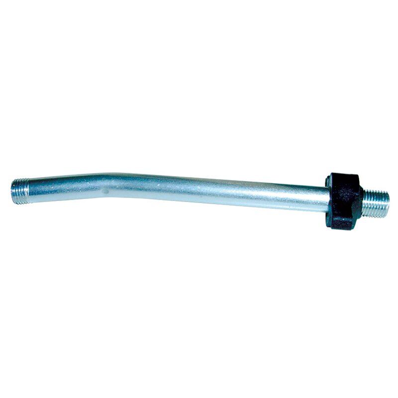 Alemlube 1/8" BSP Rigid extension with Locknut 14515 - AIMS Industrial Supplies