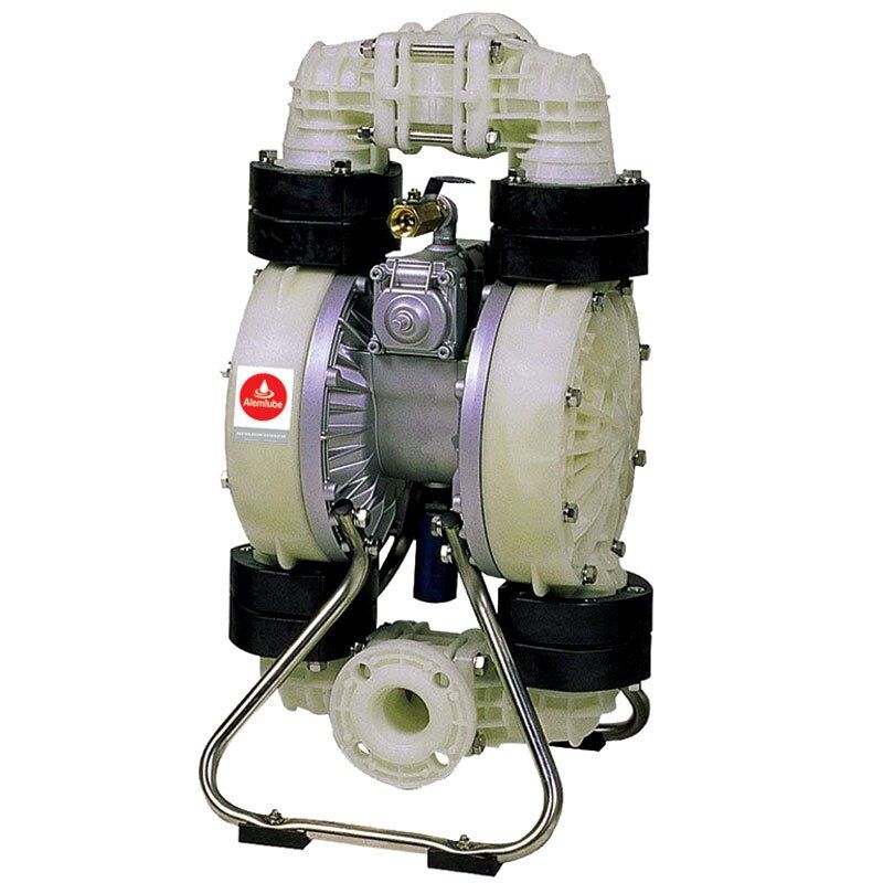 Alemlube 2" Air Operated Diaphragm Pump Polypropylene 540LPM ALE-50BPS