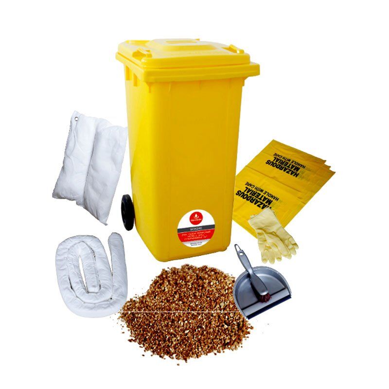 Alemlube 240L Quick Response Mobile Spill Containment Kit SCK240