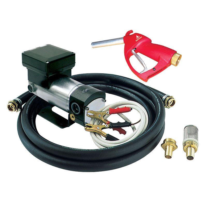 Alemlube 24V Oil Transfer Kit with on/off nozzle 310070