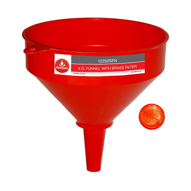 Alemlube 250mm Standard Funnel 12250SFN - AIMS Industrial Supplies