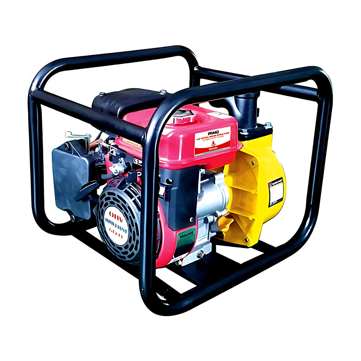 Alemlube 350LPM Diesel & Water Engine Pump with Mitsubishi Motor PM40