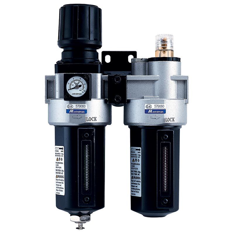 Alemlube 3/8" Filter Regulator Lubricator 200cc 6606