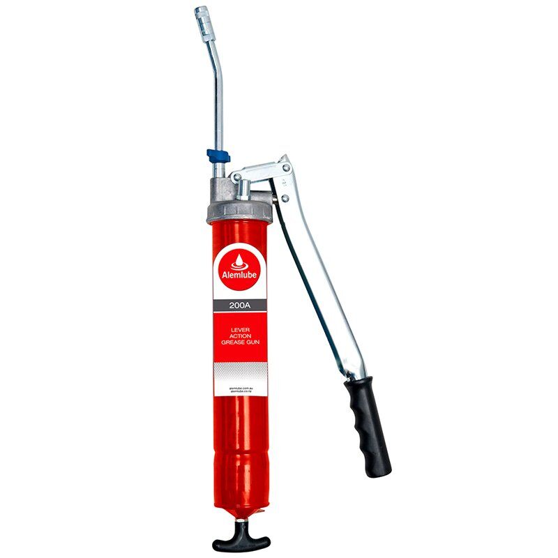 Alemlube 400g Lever Action Grease Gun 200A - AIMS Industrial Supplies