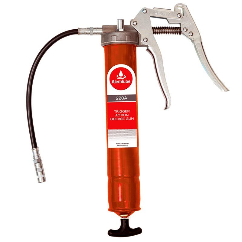 Alemlube 400g Trigger Action Grease Gun 220A - AIMS Industrial Supplies