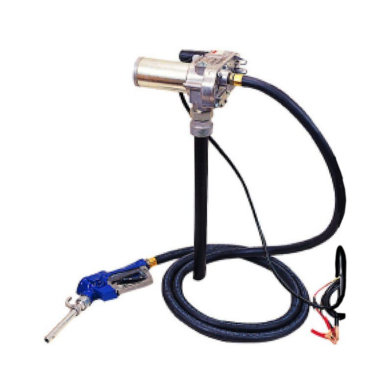 Alemlube 49LPM 24V Automatic Nozzle Diesel Drum Pump M240SA