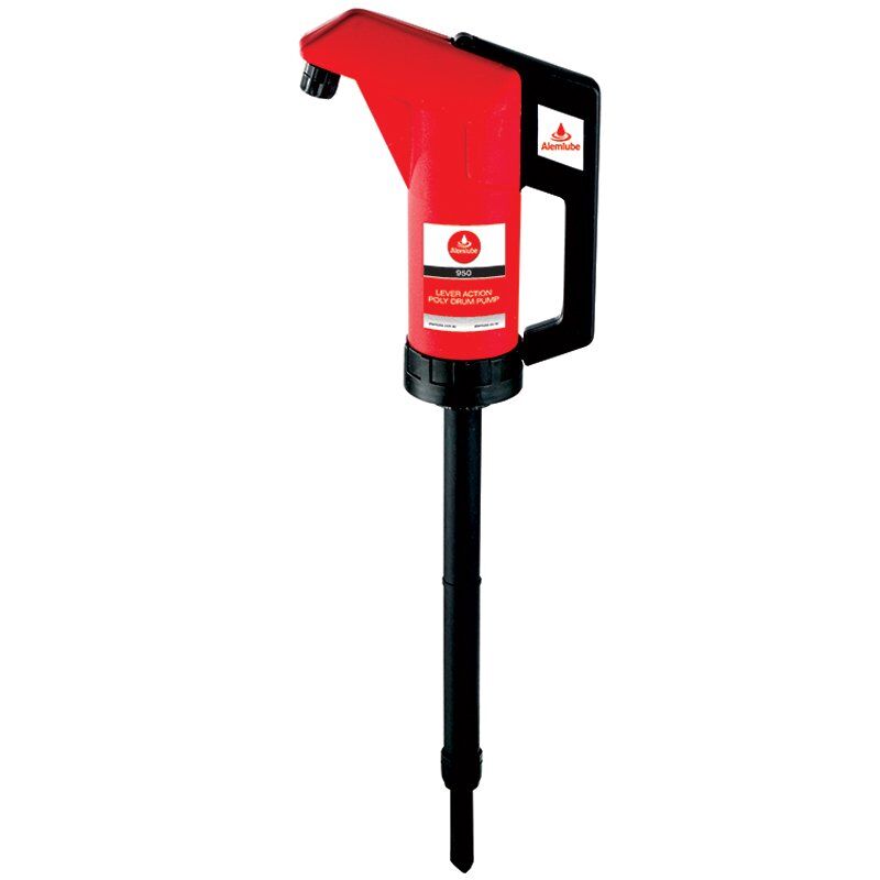 Alemlube 60/205L Lever Poly/Buna Chemical Pump 9501