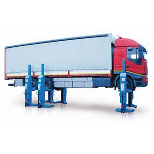 Alemlube 7.5T 4 Column Hoist Wireless Electro-Hydraulic Mobile RAV307H.4WS - AIMS Industrial Supplies