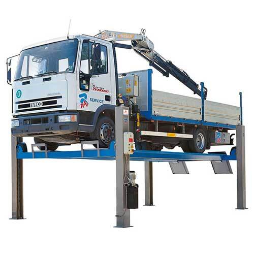 Alemlube 8.0T Electro-Hydraulic Commercial Vehicle Hoist RAV48001