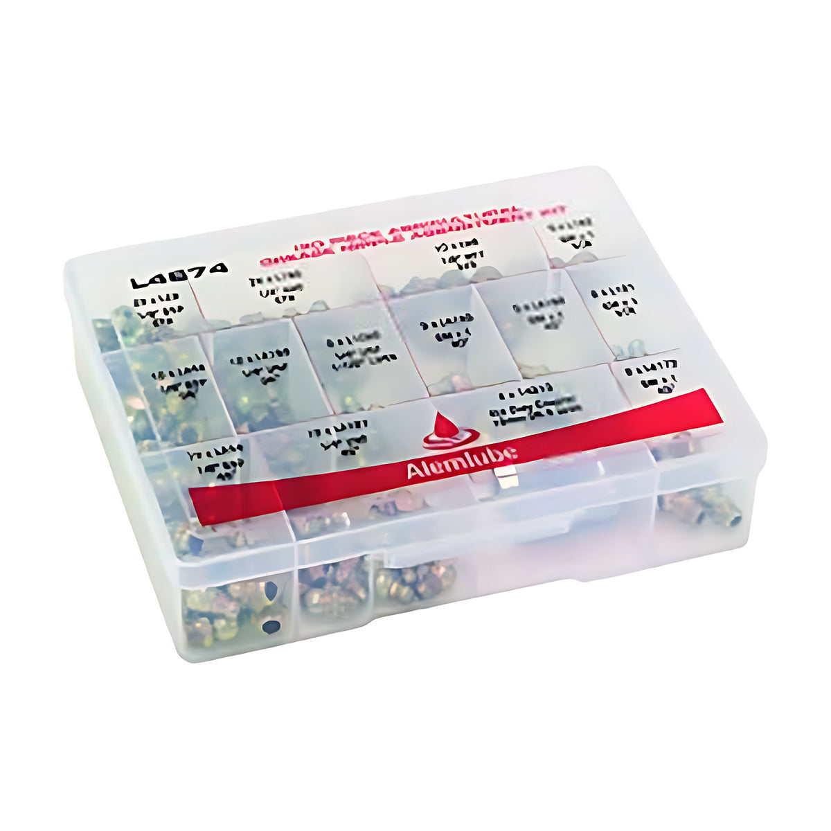 Alemlube 80pcs Stainless Steel Grease Nipple Kit L4680