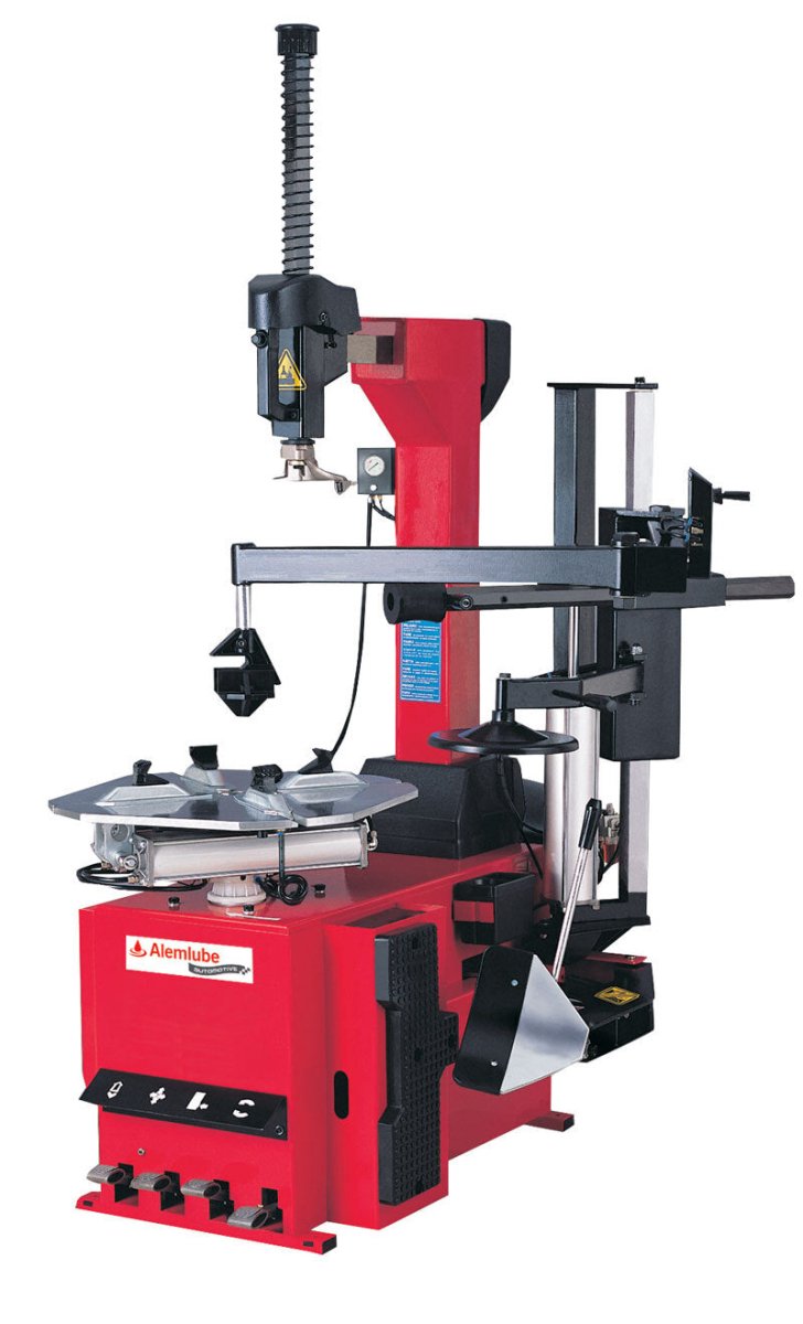 Alemlube AA236A 26" Tilt Back Tyre Changer With Helper Arm - AIMS Industrial Supplies