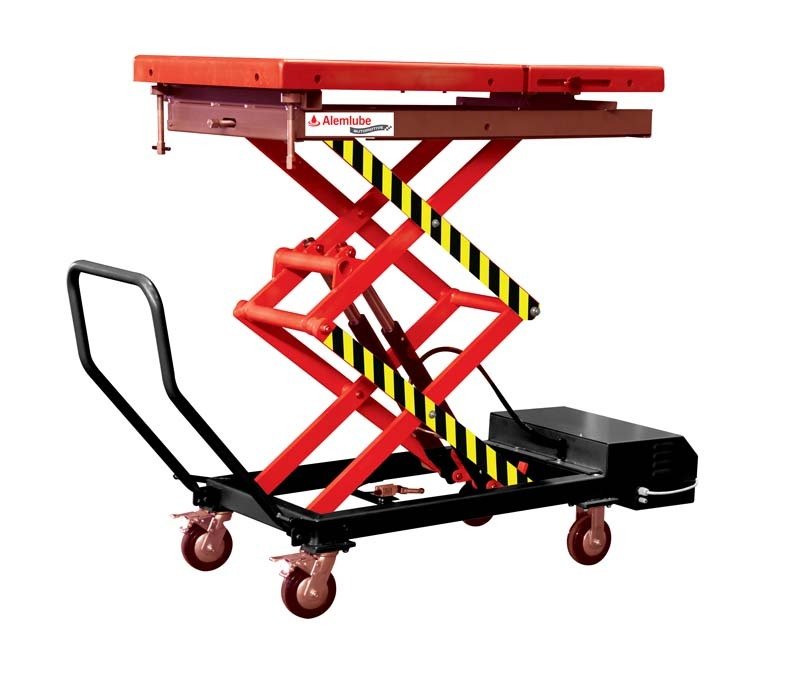 Alemlube AA49010 1200 kg Scissor Lifting Table - AIMS Industrial Supplies