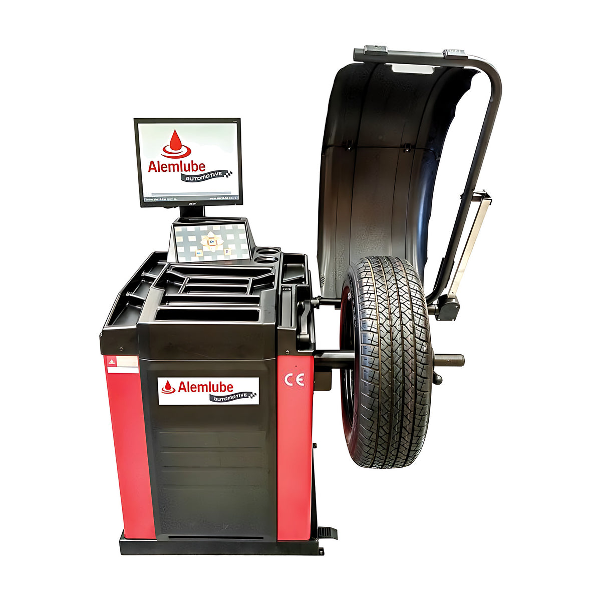 Alemlube AA579 Wheel Balancer with LCD Monitor & Laser Pointer