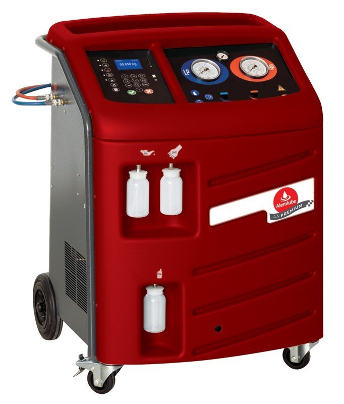 Alemlube AAP1000 Semi - Automatic Air Conditioning Station - AIMS Industrial Supplies