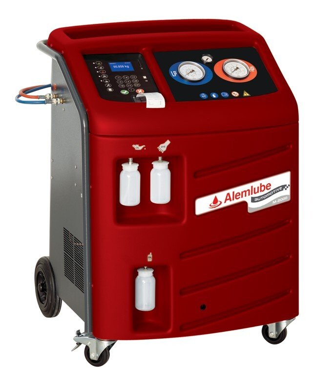 Alemlube AAP2000 Fully Automatic Air Conditioning Station - AIMS Industrial Supplies