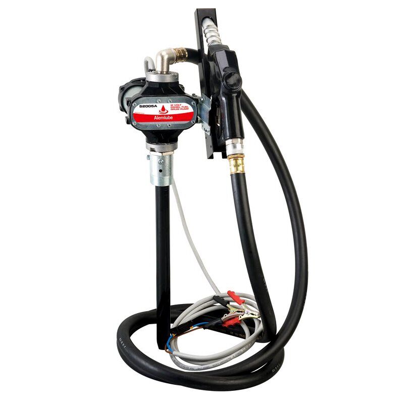 Alemlube Diesel Drum Pump with Automatic Nozzle - AIMS Industrial Supplies