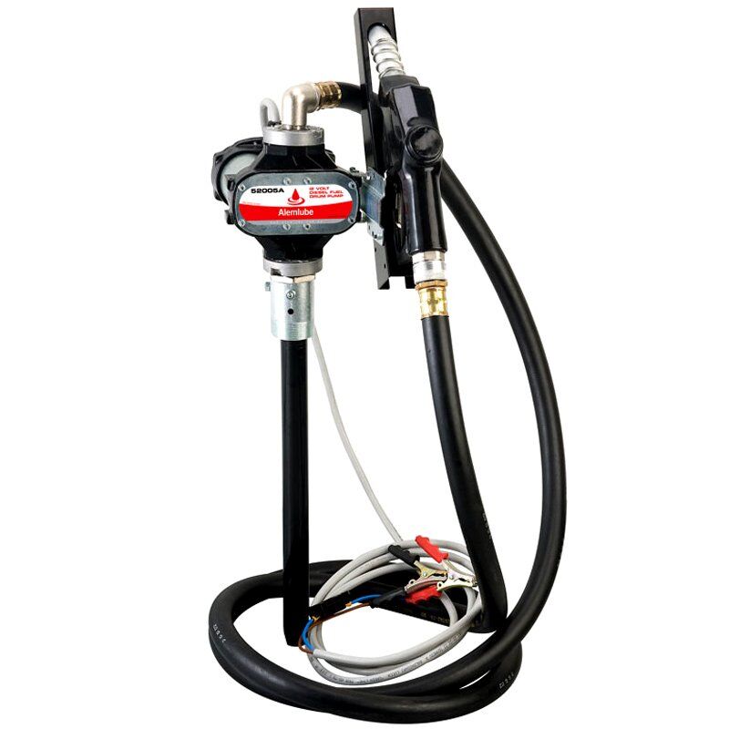 Alemlube Diesel Drum Pump with Automatic Nozzle - AIMS Industrial Supplies