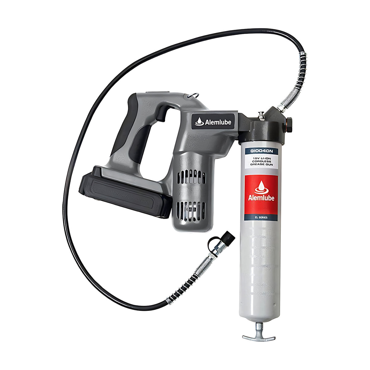 Alemlube EL Series 18V Lithium-ion Cordless Grease Gun G10040N
