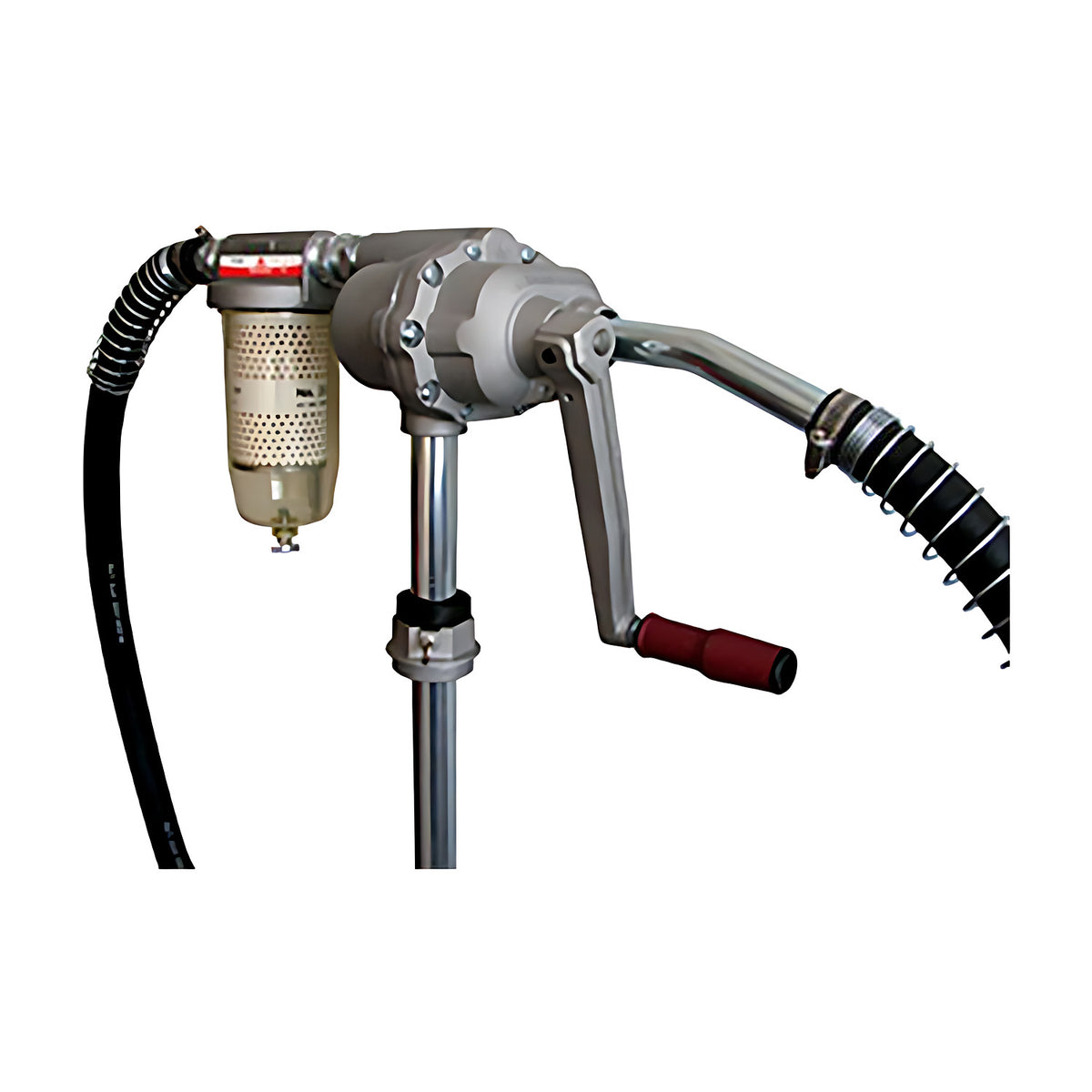 Alemlube Heavy Duty Bi-Lobe Refuelling Drum Pump With Filter, 100 L/min