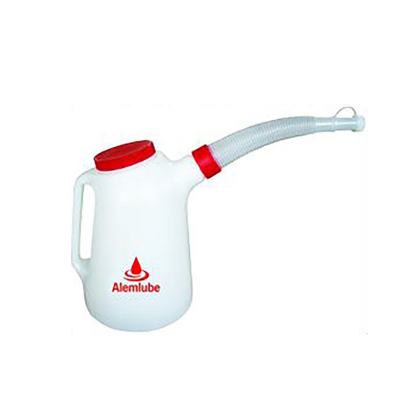 Alemlube Oil & Fluid Bottle With Flexible Spout - AIMS Industrial Supplies