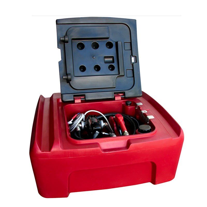 Alemlube Piusi Auto Nozzle Meter Poly Tank - AIMS Industrial Supplies