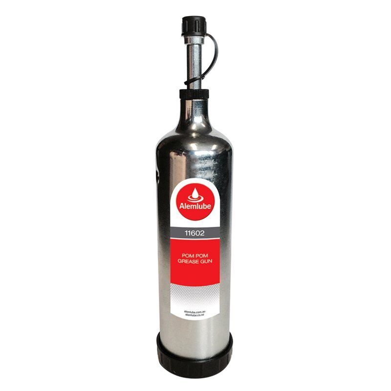 Alemlube Pom Pom Grease Gun Steel 150g Capacity -11602 - AIMS Industrial Supplies