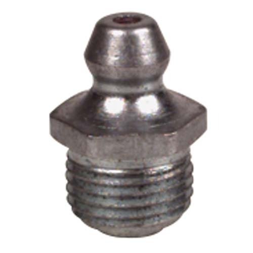 Alemlube Stainless Steel 1/4" BSP Str. Grease Nipple 1386S - AIMS Industrial Supplies