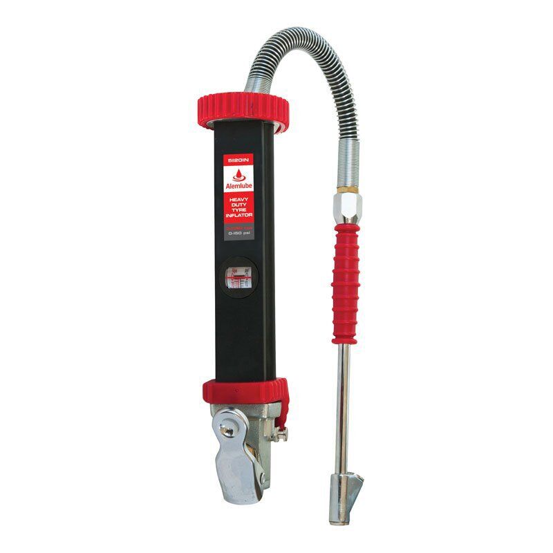 Alemlube Tyre Inflator with Gauge 51201N - AIMS Industrial Supplies