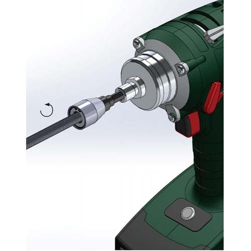 Allthread Socket Bit - Drive Bit 1/4" - Alloy Steel - AIMS Industrial Supplies