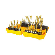 Alpha Combination Drill Tap Set W/ Hex Shank Drills Gold Series 25-Piece - AIMS Industrial Supplies