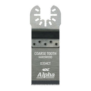 Alpha Hardwood Multi-Tool Blade Coarse Tooth 35mm - AIMS Industrial Supplies