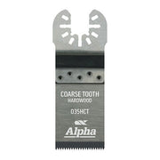 Alpha Hardwood Multi-Tool Blade Coarse Tooth 35mm1