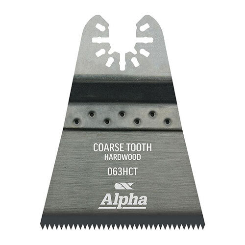 Alpha Hardwood Multi-Tool Blade Coarse Tooth 63mm 3/Pack