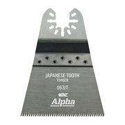 Alpha Japanese Tooth 63mm - Timber Multi-Tool Blade1