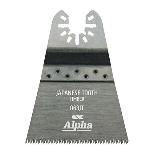 Alpha Japanese Tooth 63mm - Timber Multi-Tool Blade1