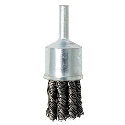 Alpha Knot Wire End Brush With Mandrel Shank - AIMS Industrial Supplies