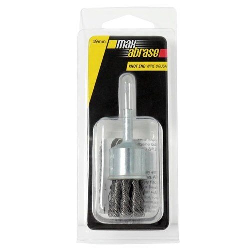 Alpha Knot Wire End Brush With Mandrel Shank - AIMS Industrial Supplies