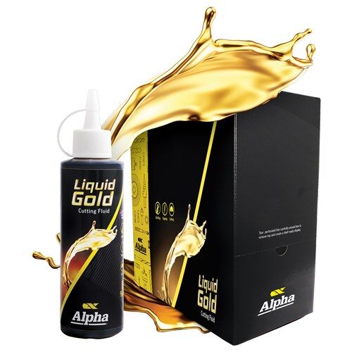 Alpha Liquid Gold Cutting Fluid 250ml - AIMS Industrial Supplies
