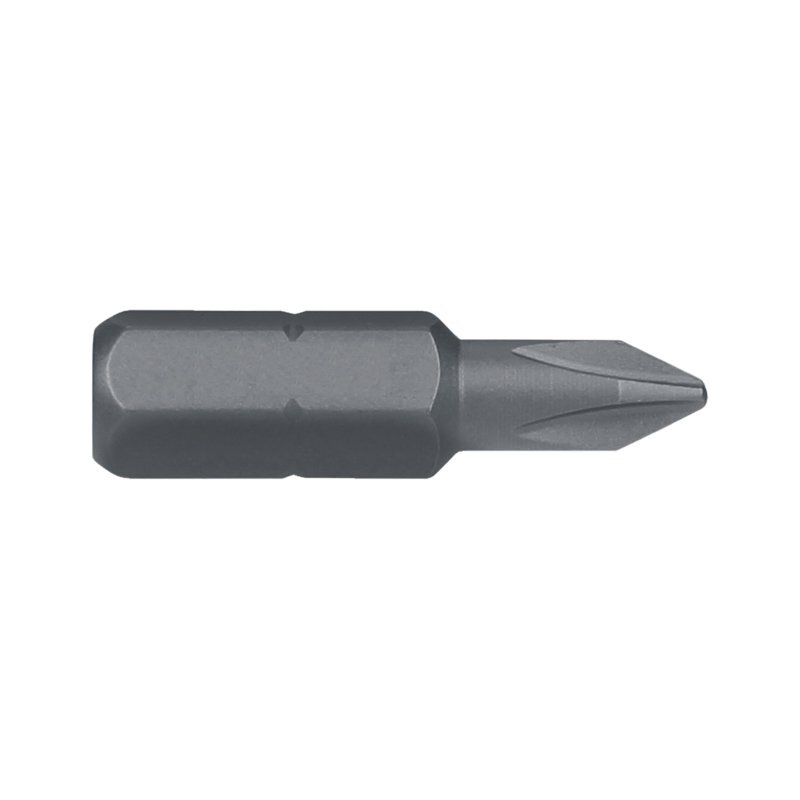 Alpha PH1 x 25mm Phillips Insert Bit - Carded CPH125S  2/Pack