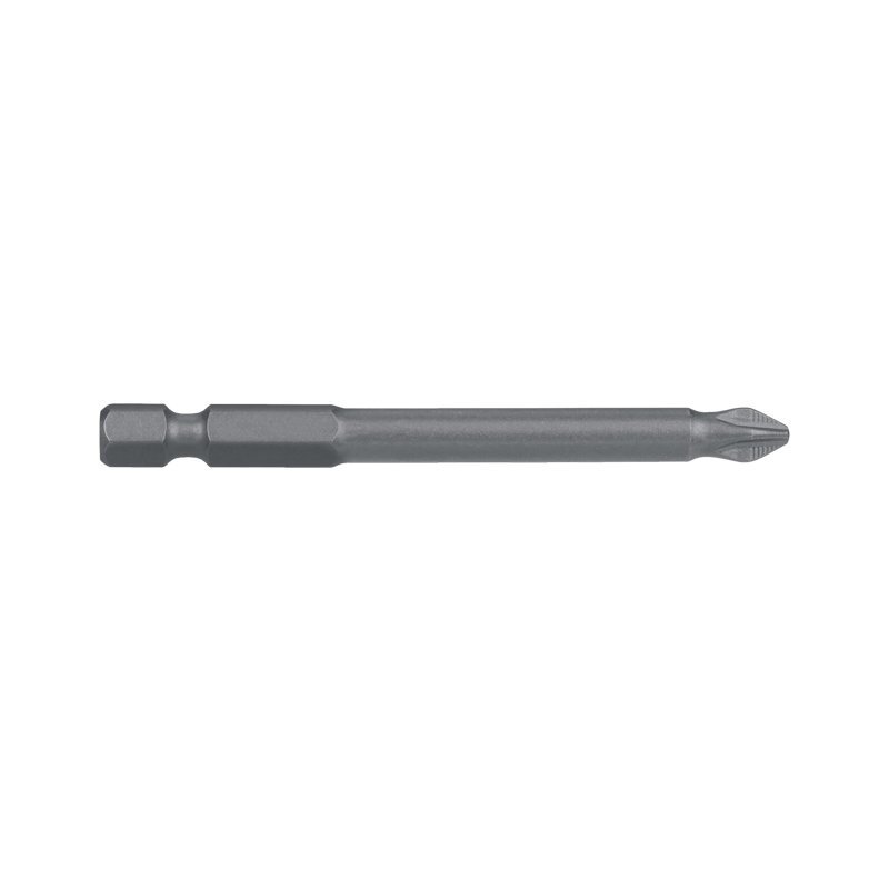 Alpha PH2 x 75mm Phillips Ribbed Power Bit PH275SR Pack of 10