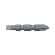 Alpha PH2/SL5 x 45mm Phillips/Slotted Double Ended Power Bit Carded - AIMS Industrial Supplies