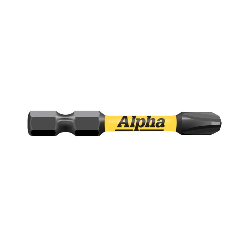 Alpha PH3 x 50mm Thundermax Impact Power Bit - Wrapped Pack of 5