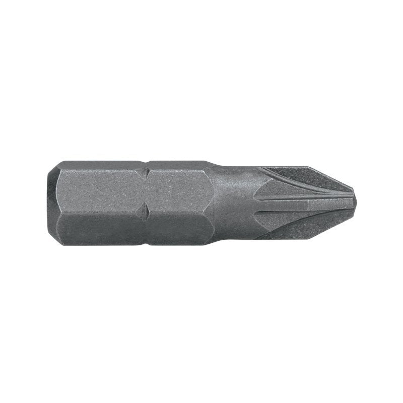 Alpha PZ2 x 25mm Pozidrive Insert Bit - Handipack 10/Pack - AIMS Industrial Supplies