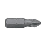 Alpha PZ2 x 25mm Pozidrive Ribbed Insert Bit Pack of 10 - AIMS Industrial Supplies